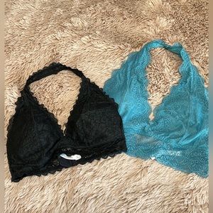 Set of 2 Lace Bralettes